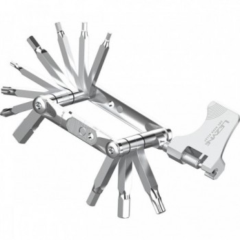 Lezyne SV Pro 13 Multifunctional Tools in Stainless Steel and Aluminum, Silver - 2