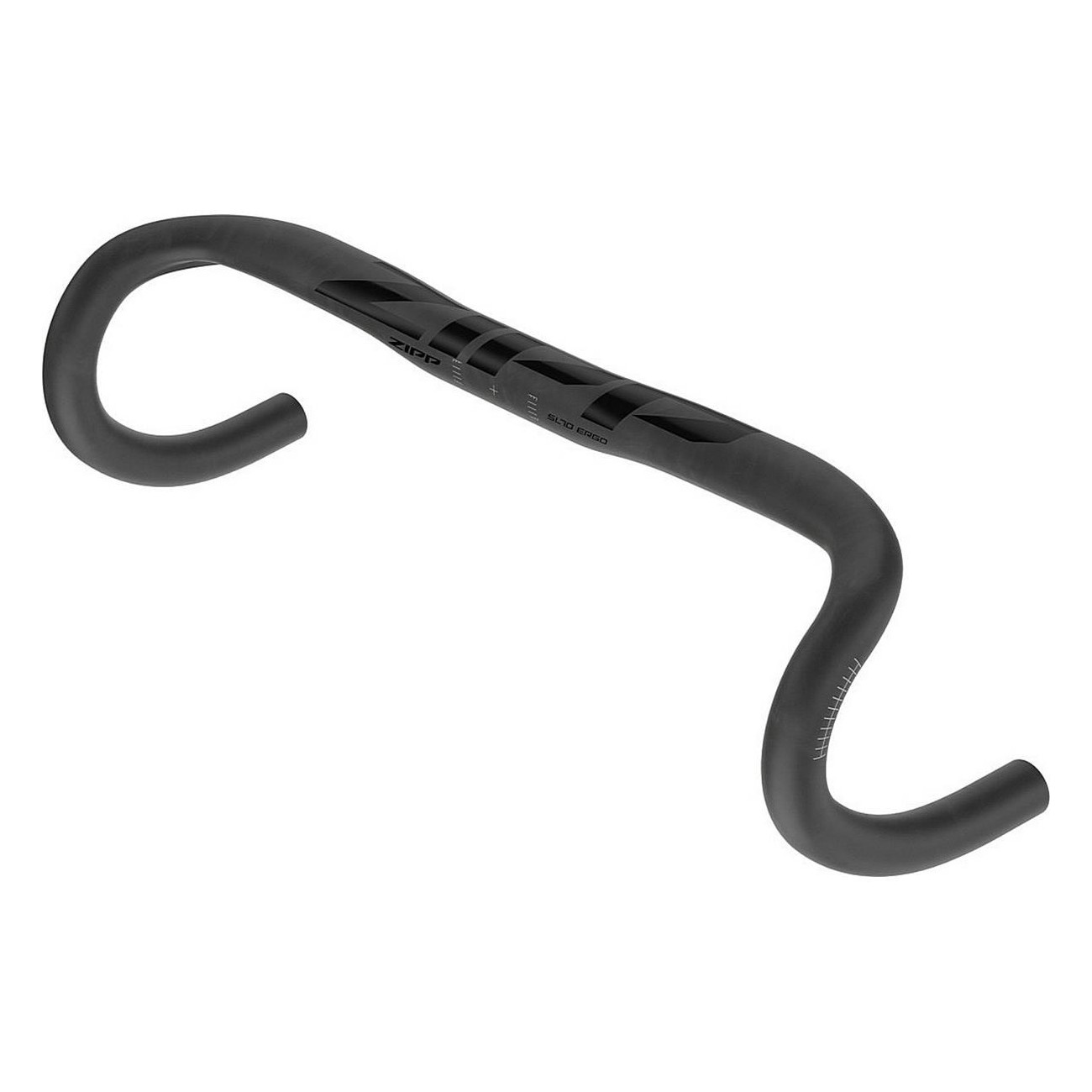 SL 70 Ergo Handlebar 44cm Black - Comfort, Durability, and Lightweight Carbon - 1