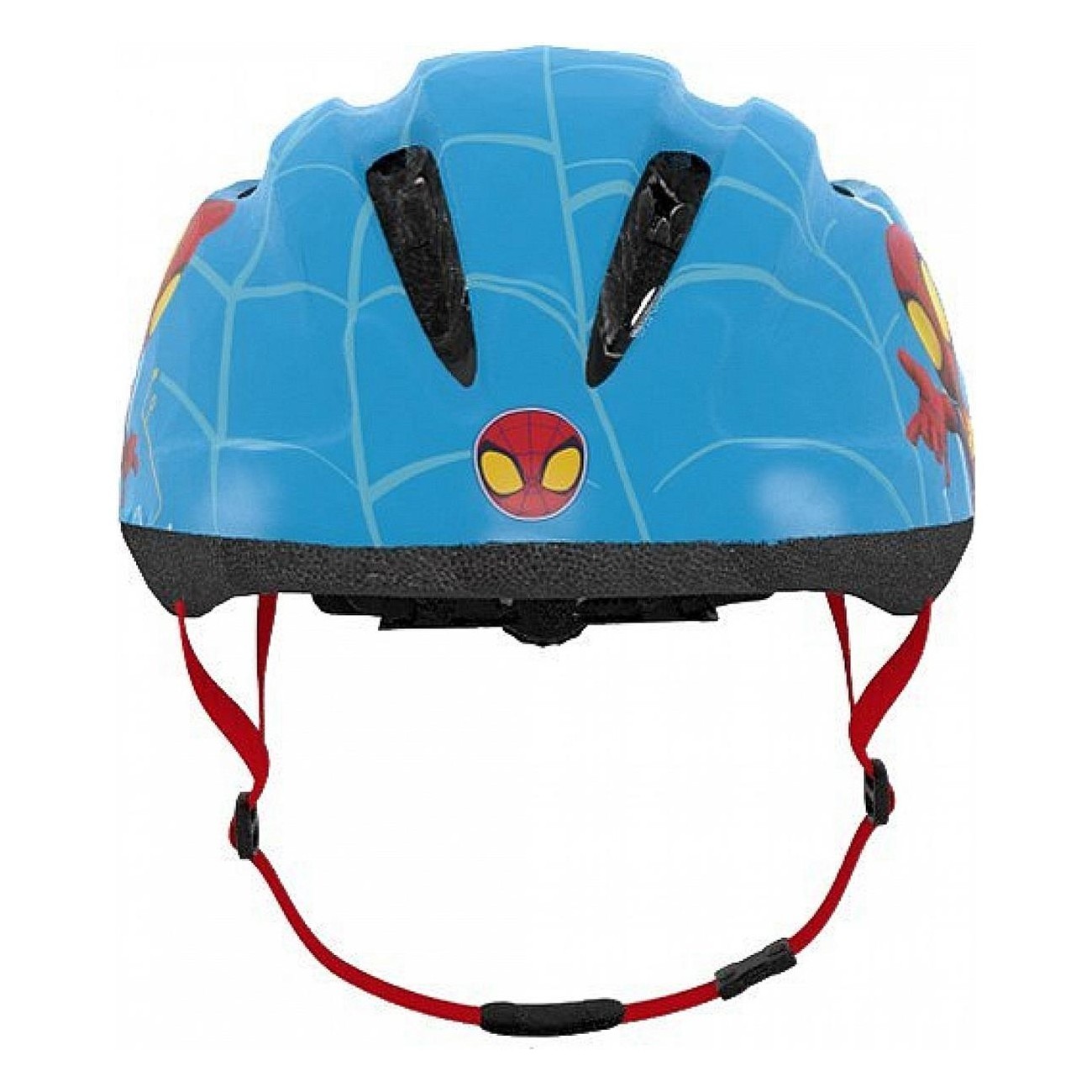 Casco Marvel Spidey per Bambini, Misura 48-52, Colore Azzurro - 4 - Caschi - 5902308592599