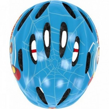 Casco Marvel Spidey per Bambini, Misura 48-52, Colore Azzurro - 5 - Caschi - 5902308592599