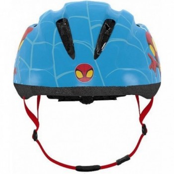 Casco Marvel Spidey per Bambini, Misura 48-52, Colore Azzurro - 11 - Caschi - 5902308592599