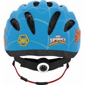 Casco Marvel Spidey per Bambini, Misura 48-52, Colore Azzurro - 13 - Caschi - 5902308592599