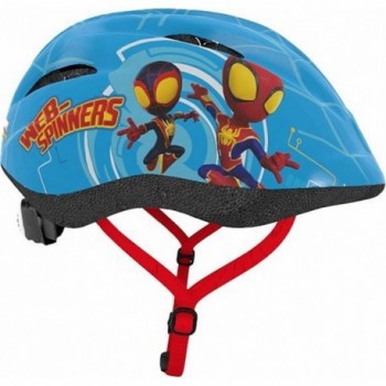 Casco Marvel Spidey per Bambini, Misura 48-52, Colore Azzurro - 15 - Caschi - 5902308592599