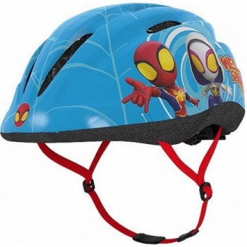 Casco Marvel Spidey per Bambini, Misura 48-52, Colore Azzurro - 16 - Caschi - 5902308592599