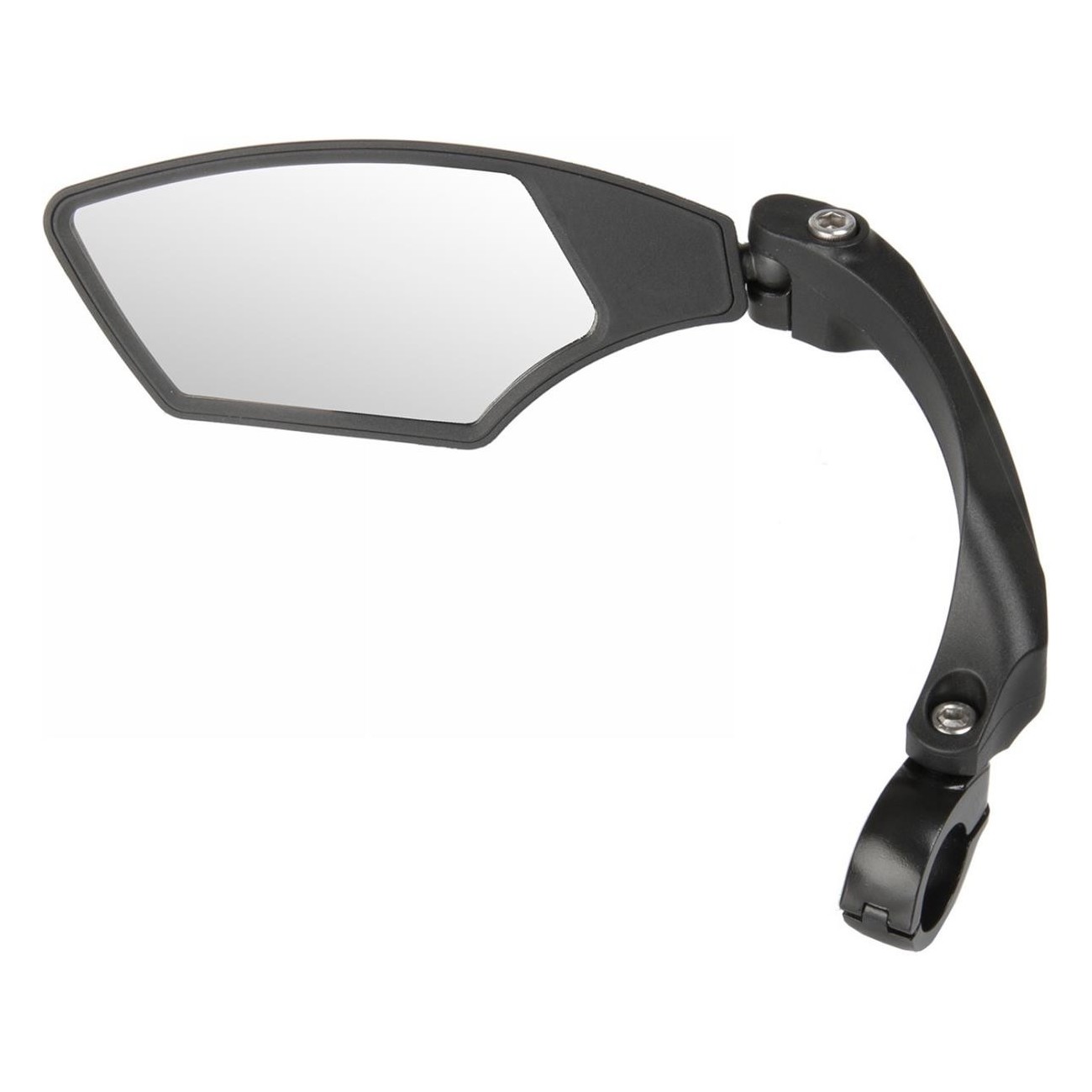 Miroir de vélo M-Wave en aluminium pour guidon gauche 22,2 mm - 1