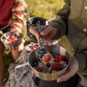 TrailSpork Ti : Ustensile de Cuisine Ultra-Léger en Titane pour Aventuriers à Vélo - 5