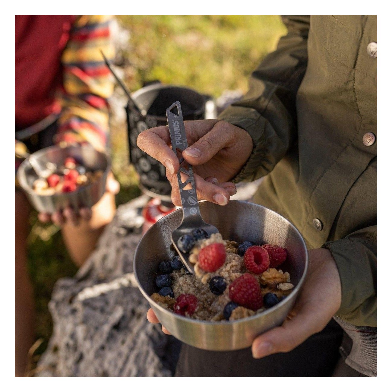 TrailSpork Ti : Ustensile de Cuisine Ultra-Léger en Titane pour Aventuriers à Vélo - 5