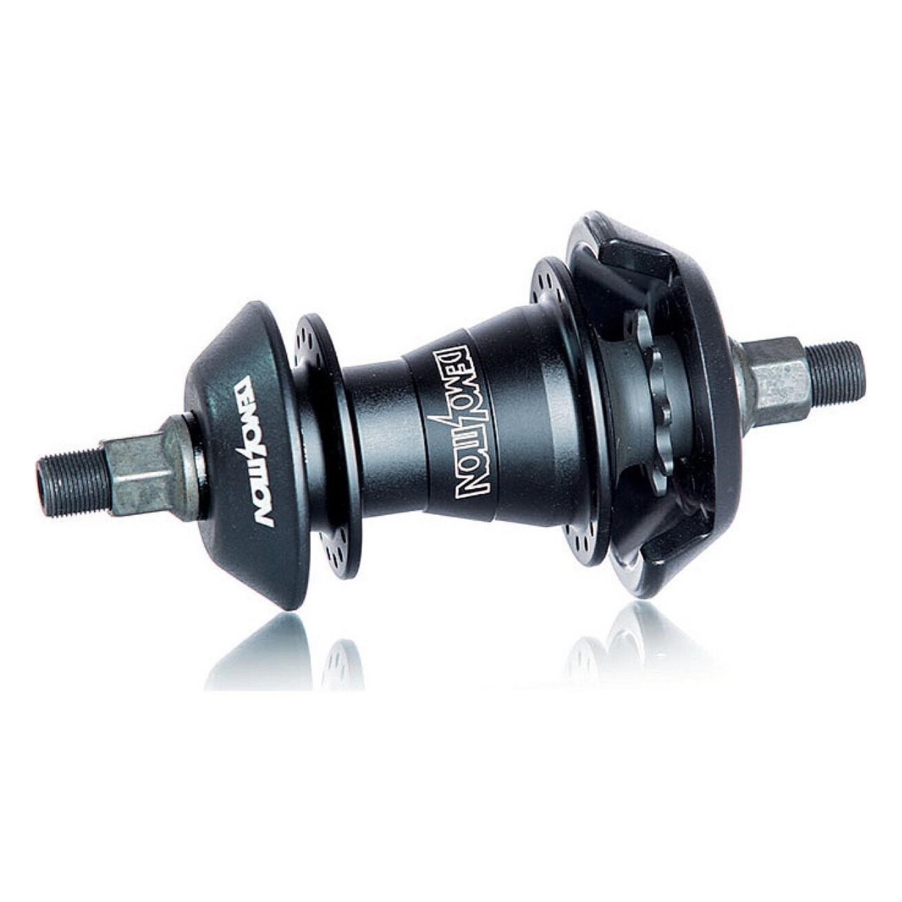 Demolition Whistler Black 9T RHD Cassette Hub with 6 Pawls & 14mm CrMo Axle - 1