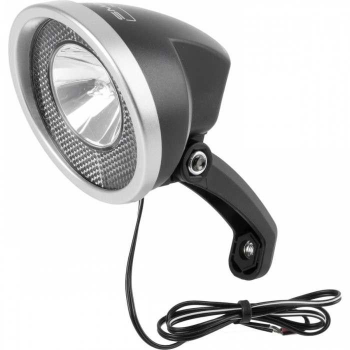 Lampe Frontale 10 Lux avec Interrupteur On/Off et Anneau Réfléchissant, Homologuée en Allemagne - 1