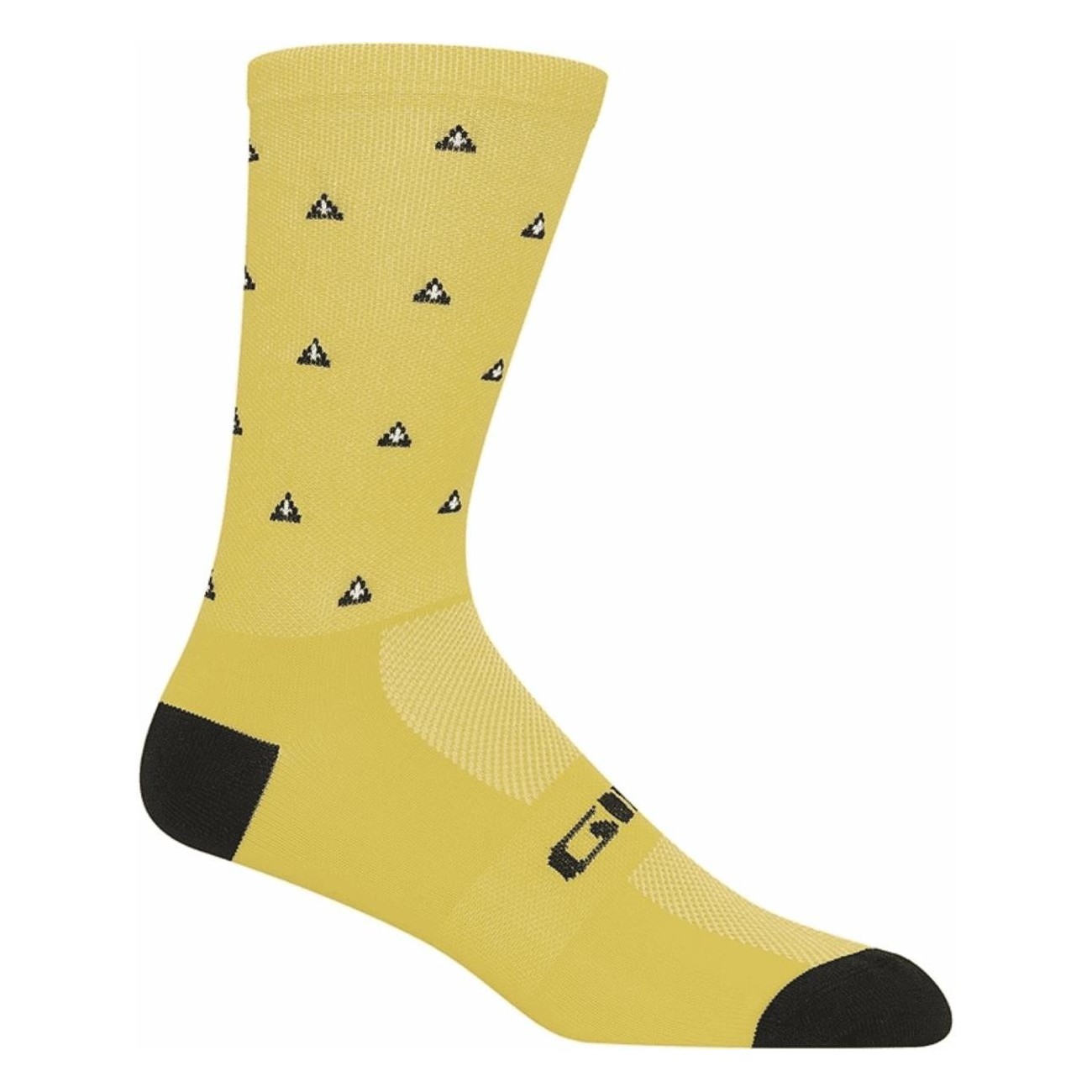 Comp Racer High Rise Socks Yellow - Comfort & Style for Athletes, Size 43-45 - 1