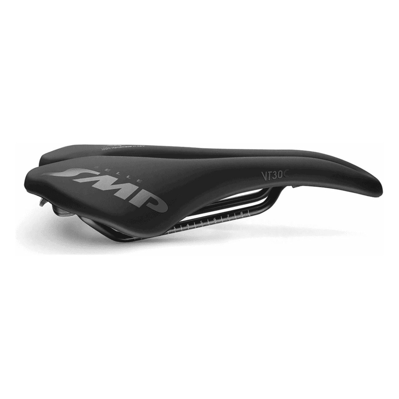 VT30C Black Saddle for MTB, Road and Gravel with Velvet Touch Cover - 3