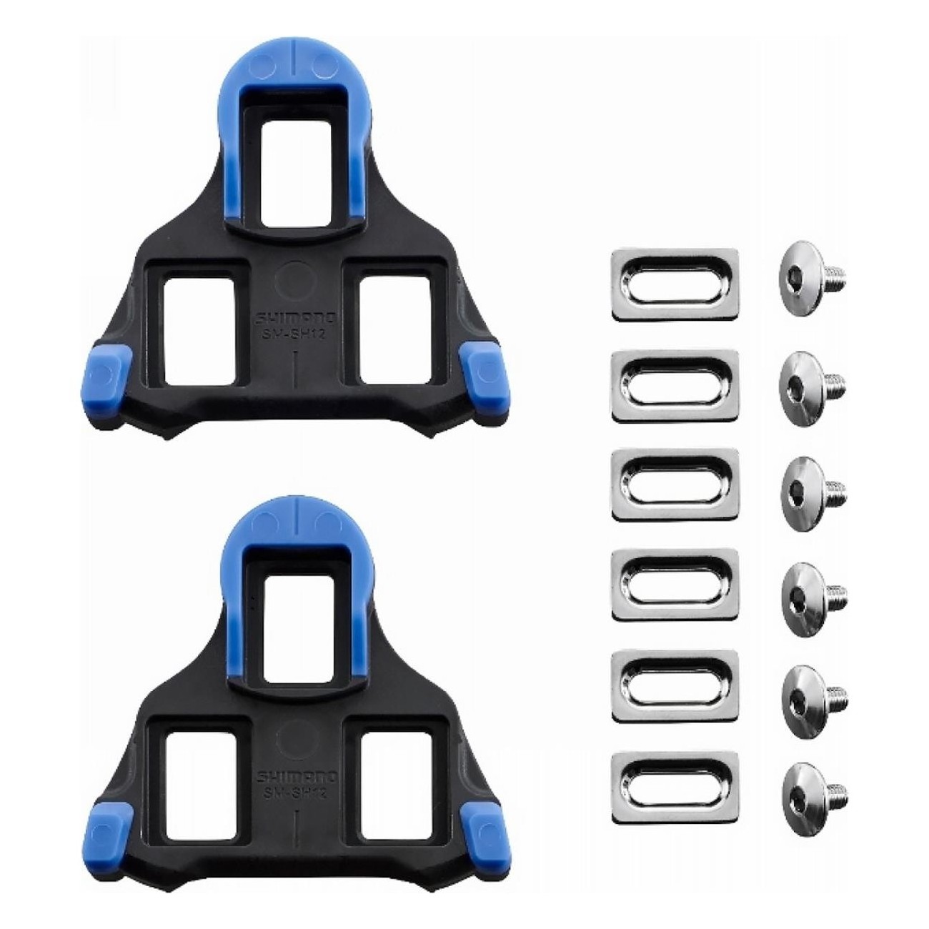 SHIMANO SPD-SL 2° Blue Cleats for Road Bikes - Compatible with SPD-SL Pedals - 1