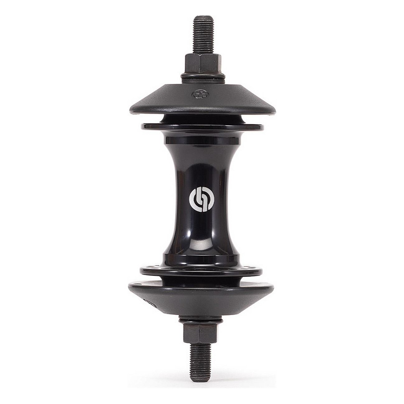 Salt EX Front Hub Black 36 Holes with 3/8' Male Axle and Nylon Protectors - 2