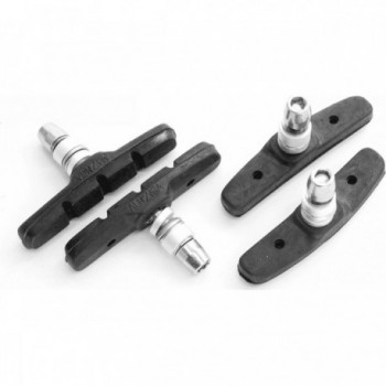 Set von 4 MTB V-Brake 72mm Bremsbelägen für Offroad - 1