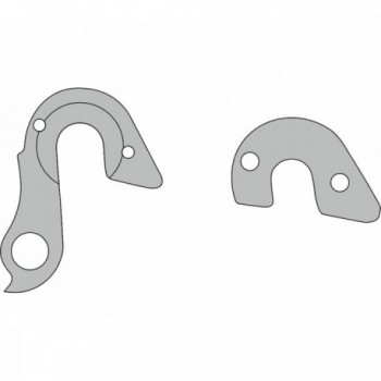 Kross DP-37 CNC Aluminum Derailleur Hanger for 2014-2021 Models: Evado, Level, Hybrid - 1