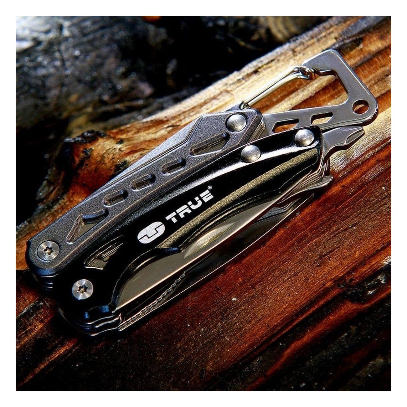 Multitool Seven: Ouvre-bouteille, Couteau, Pince et Mousqueton - 3