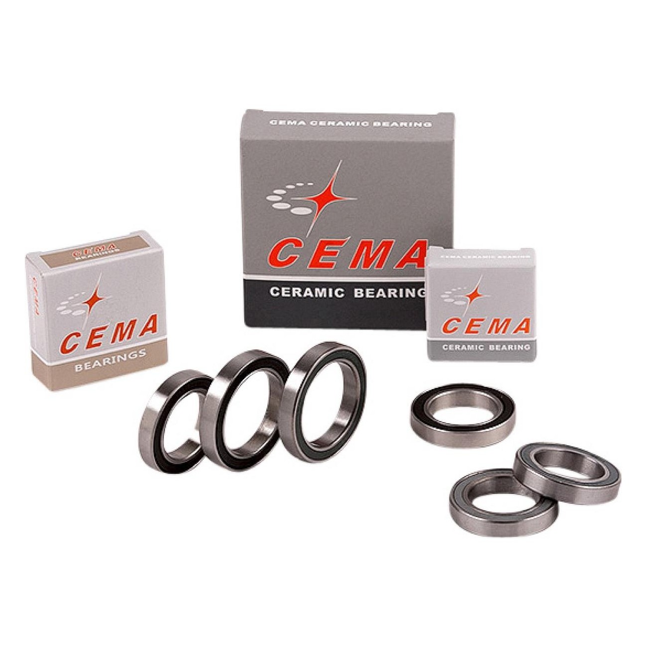 CEMA Ceramic Bearing for Bottom Bracket 6806 - Size 30x42x7 mm - 1