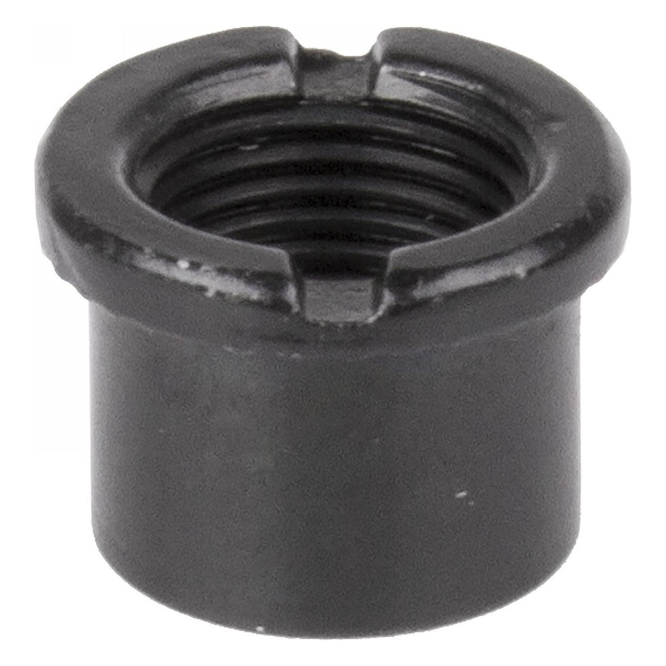 Set of 4 M8x0.75x5.5L Black Steel Nuts - Eurocard - 1