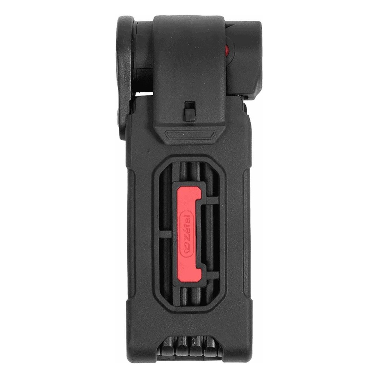 K-Traz F16L 95cm Foldable Lock in Reinforced Steel Black/Red with Frame Support - 1