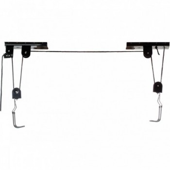 Sollevatore Biciclette Nero Bike Lift Basic - Portabiciclette Fino a 4m e 20kg - 1 - Portabici - 4015493430155