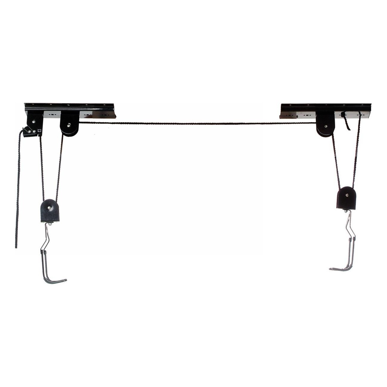 Black Bike Lift Basic - Bicycle Hoist Up to 4m and 20kg - 1