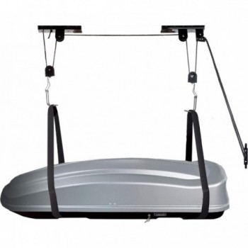 Black Bike Lift Basic - Bicycle Hoist Up to 4m and 20kg - 4