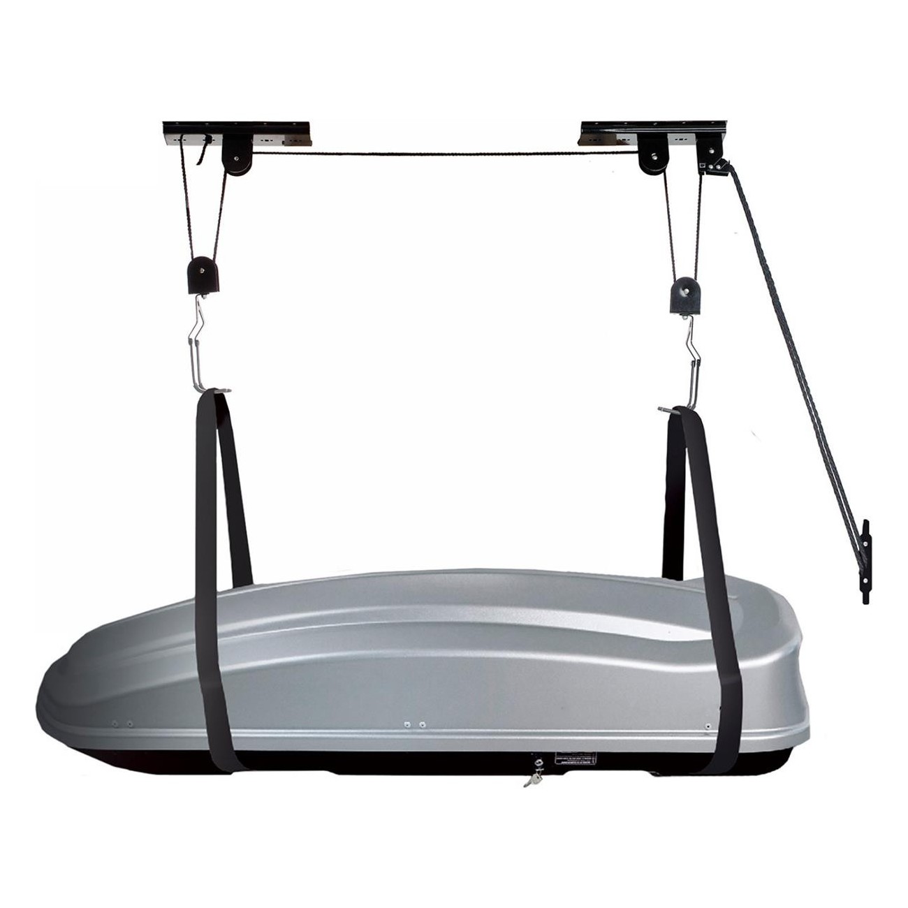 Sollevatore Biciclette Nero Bike Lift Basic - Portabiciclette Fino a 4m e 20kg - 4 - Portabici - 4015493430155