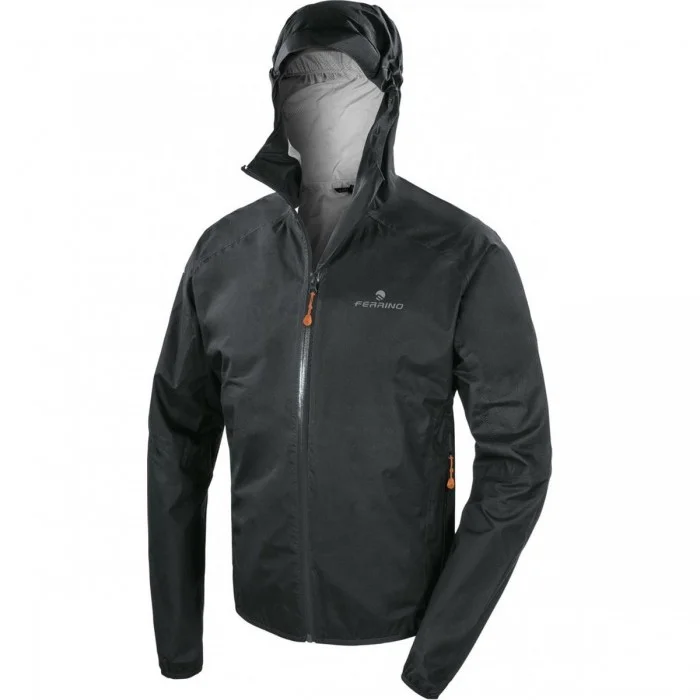 Kunene Herrenjacke Anthrazit M Wasserdicht Atmungsaktiv Trail Running - 1