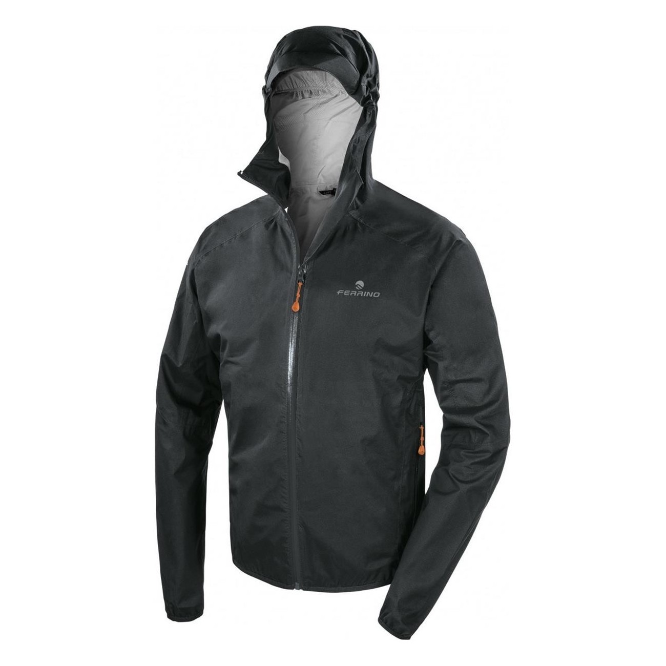 Kunene Herrenjacke Anthrazit M Wasserdicht Atmungsaktiv Trail Running - 1