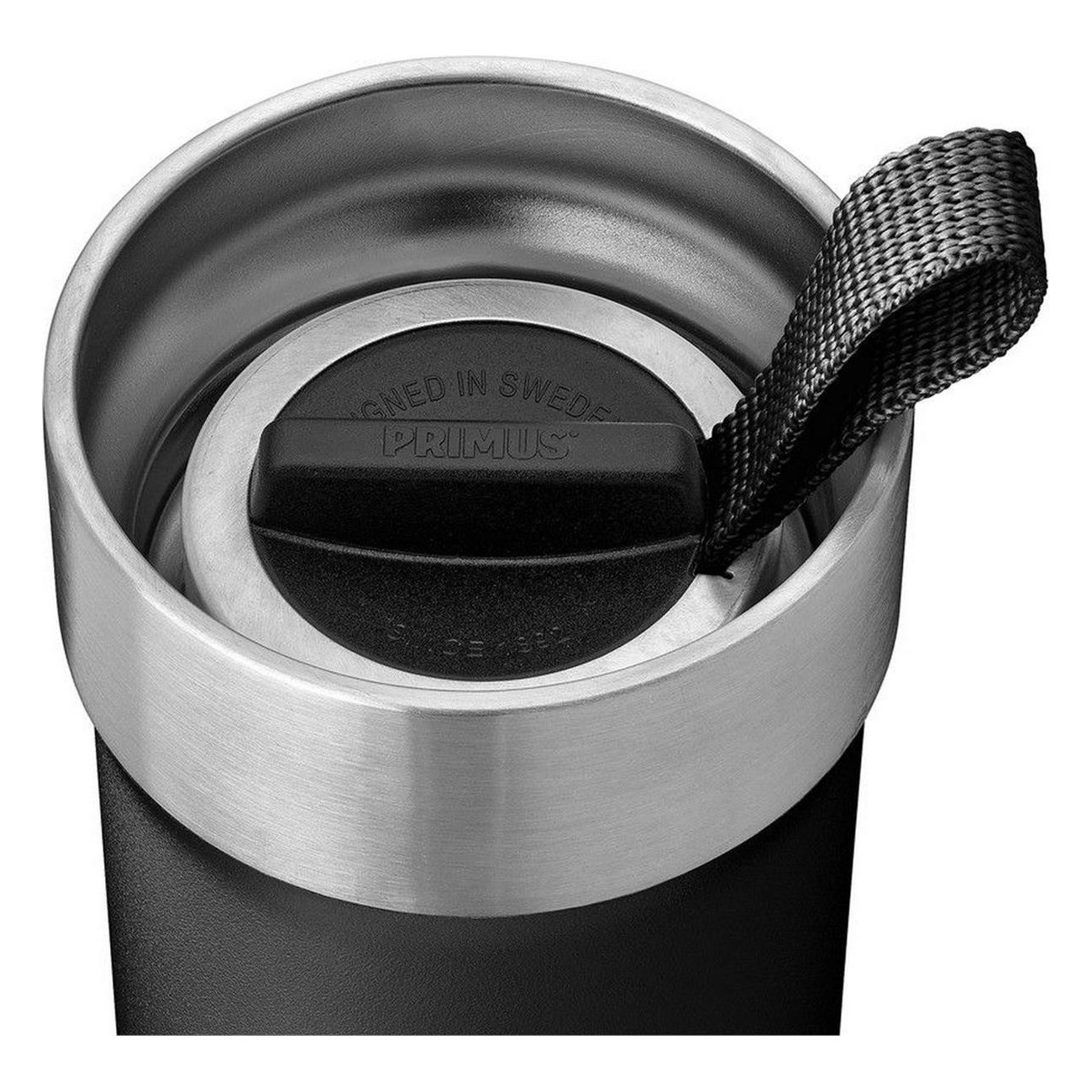 Slurken Vacuum Mug 0.3L Thermobecher aus Edelstahl - Schwarz - 8