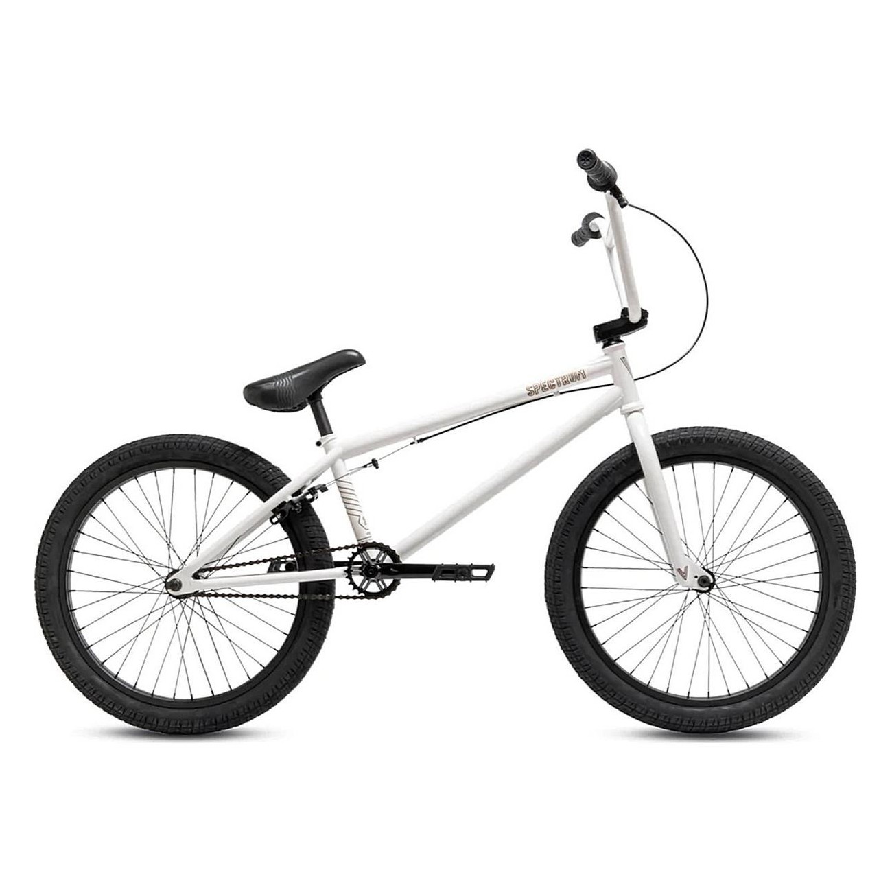 BMX e Pumptrack Bike Verde Spectrum 22 Bianco - Telaio Chromoly, Cerchi 22', Manubrio Verde Neyer Pro - 1 - Bmx - 0876427062224