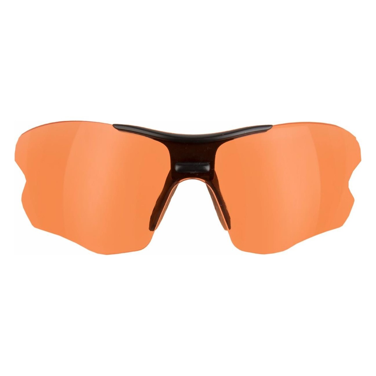 Lunettes de soleil sportives M-WAVE noires avec verres interchangeables UV400 - 2