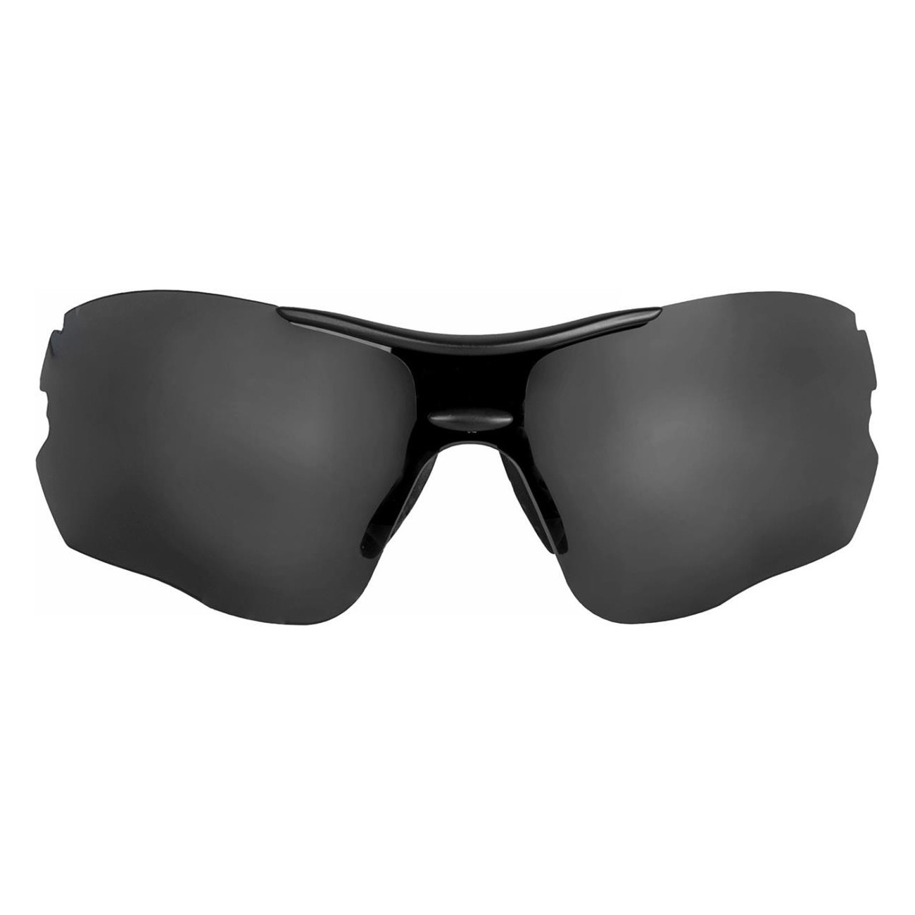 Lunettes de soleil sportives M-WAVE noires avec verres interchangeables UV400 - 3