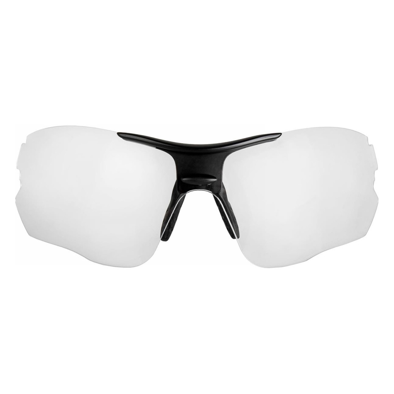 Lunettes de soleil sportives M-WAVE noires avec verres interchangeables UV400 - 4