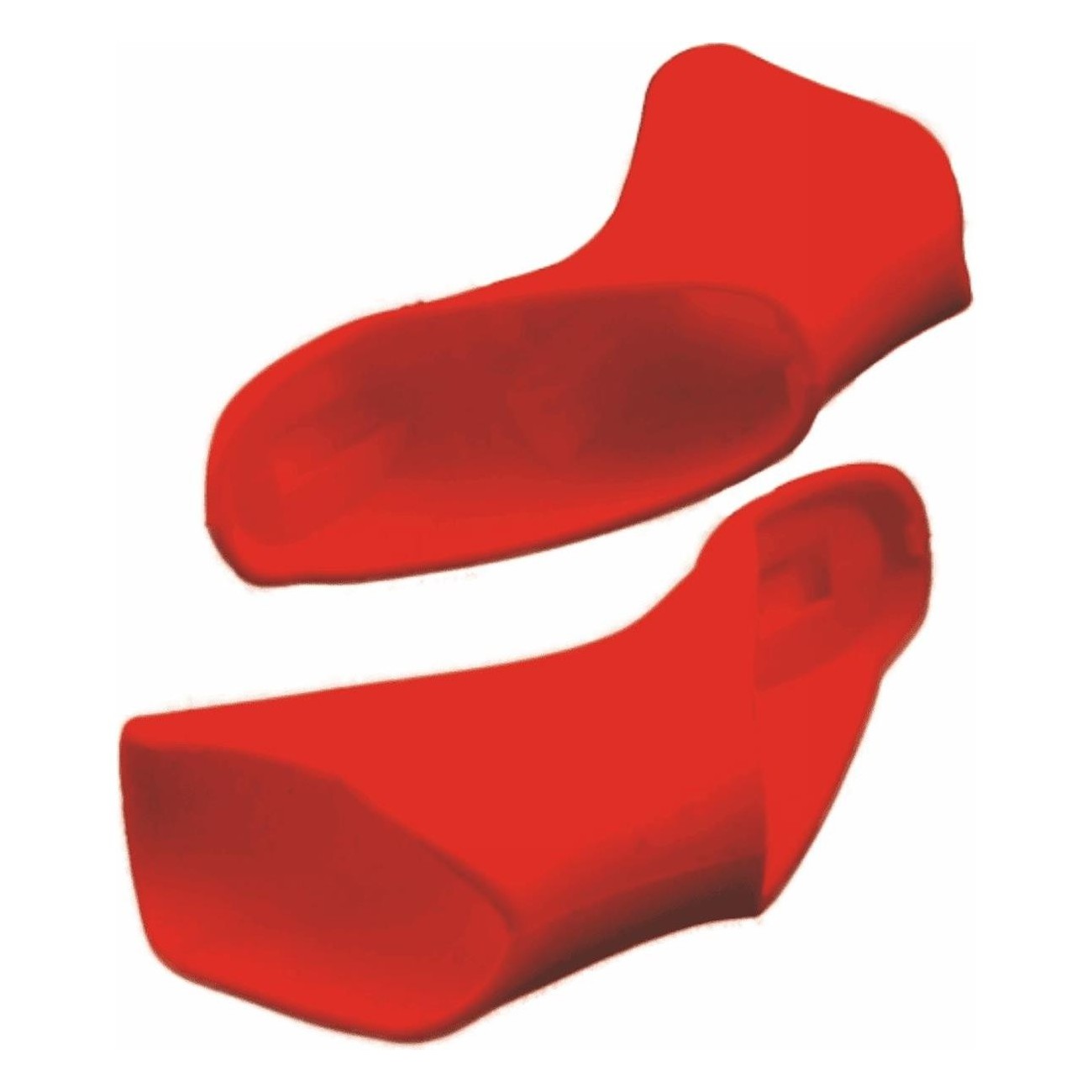 Red Lever Covers for Shimano Ultegra Di2 6770 10V - Compatible with Road Bike Controls - 1