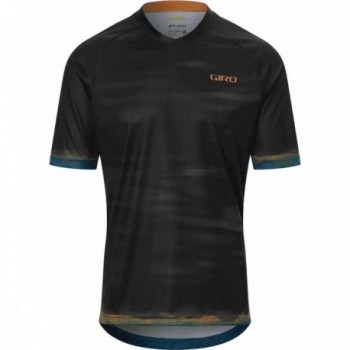 Maglia Estiva Roust Nero/Arancio Blu Taglia S - Comfort e Ventilazione per Giornate Calde - 1 - Maglie - 0768686448638