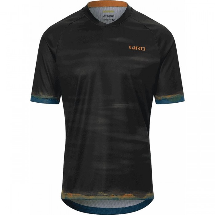 Maglia Estiva Roust Nero/Arancio Blu Taglia S - Comfort e Ventilazione per Giornate Calde - 1 - Maglie - 0768686448638