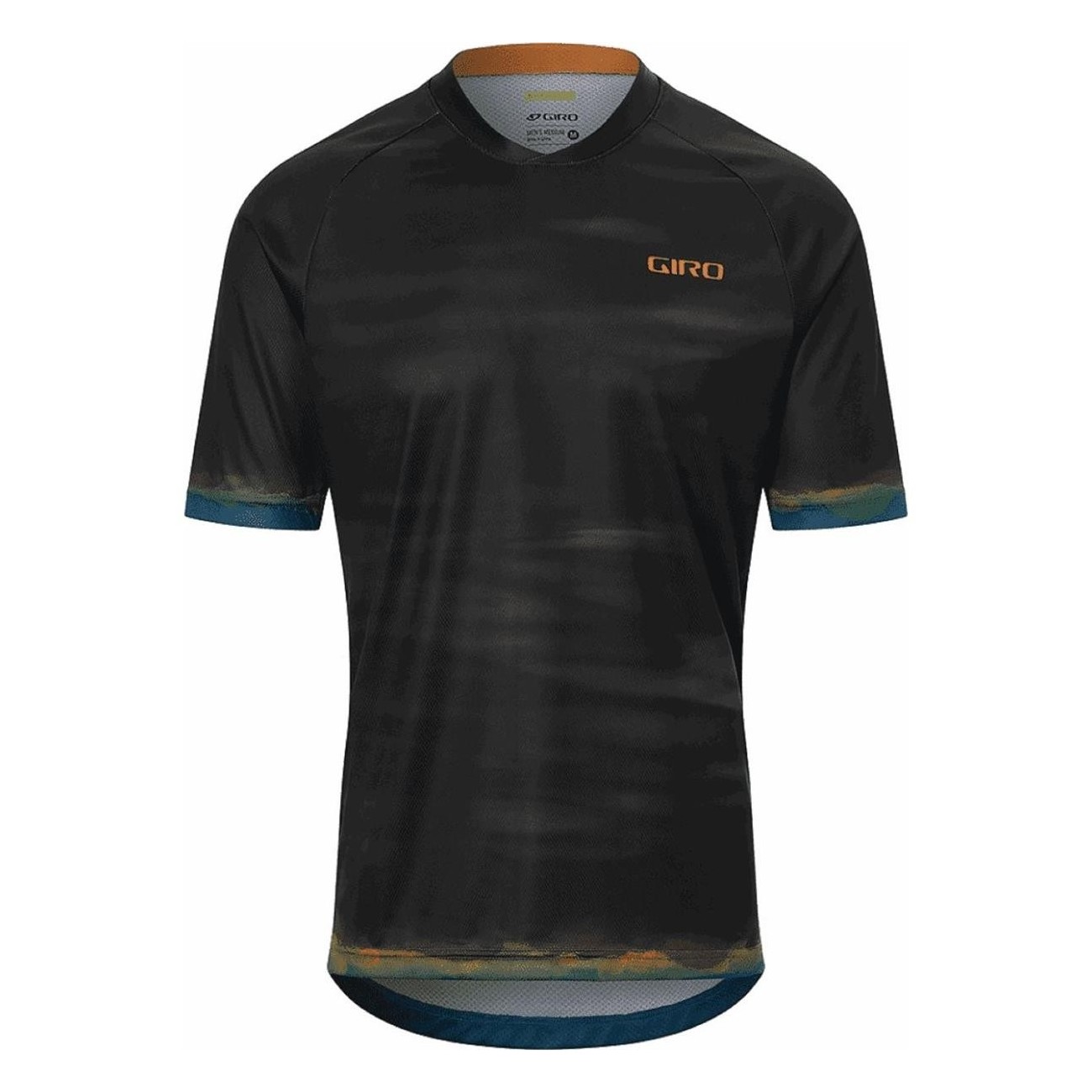 Maglia Estiva Roust Nero/Arancio Blu Taglia S - Comfort e Ventilazione per Giornate Calde - 1 - Maglie - 0768686448638