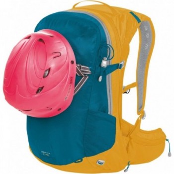 Sac à dos Zephyr 17+3L Bleu pour Trekking avec Housse et Système d'Hydratation - 6