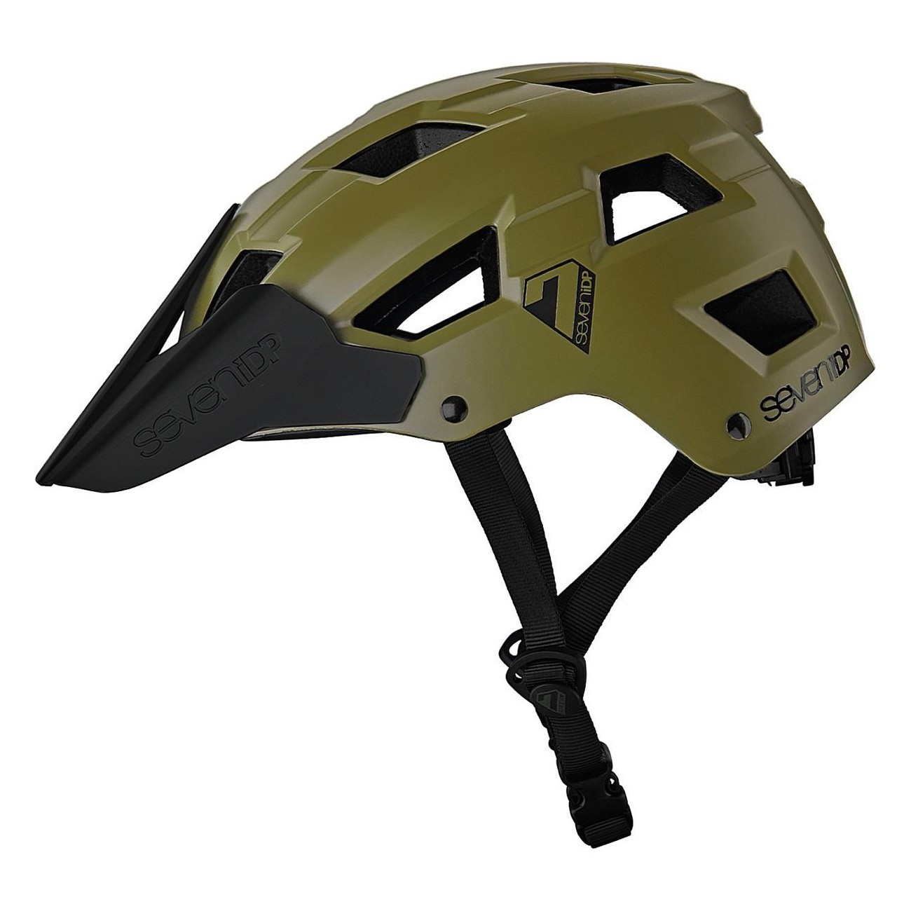 Casco M5 Verde Militar S/M - Protección Completa para Ciclistas - 1