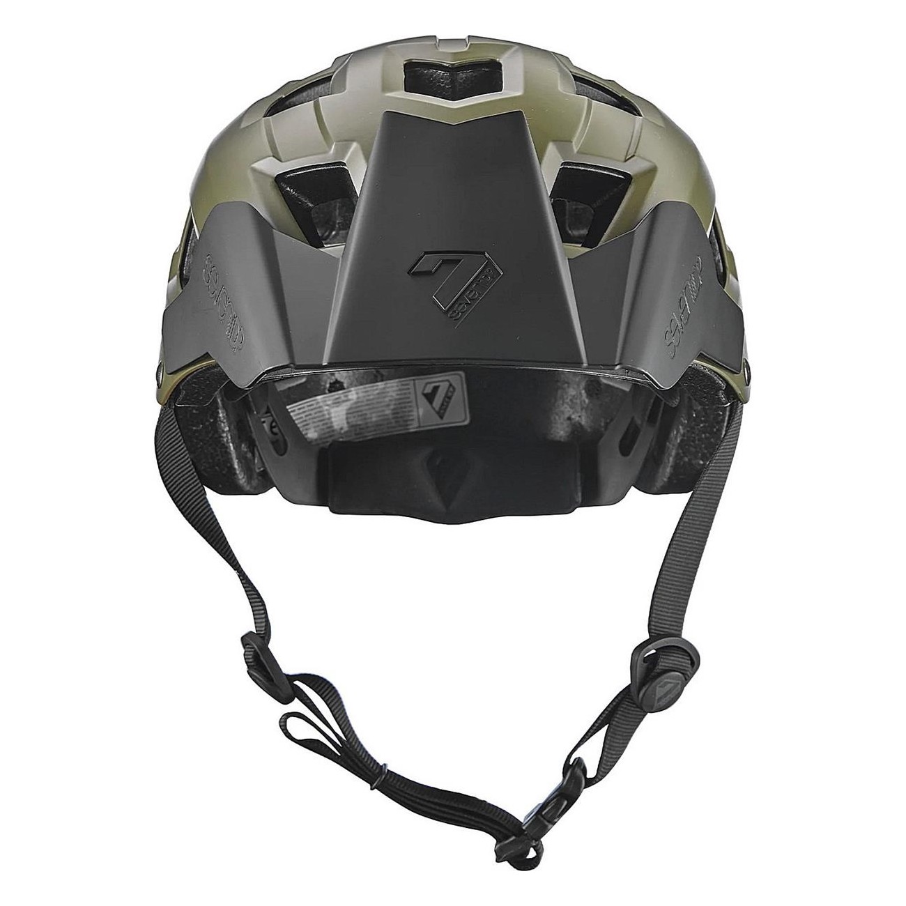 Casco M5 Verde Militar S/M - Protección Completa para Ciclistas - 2