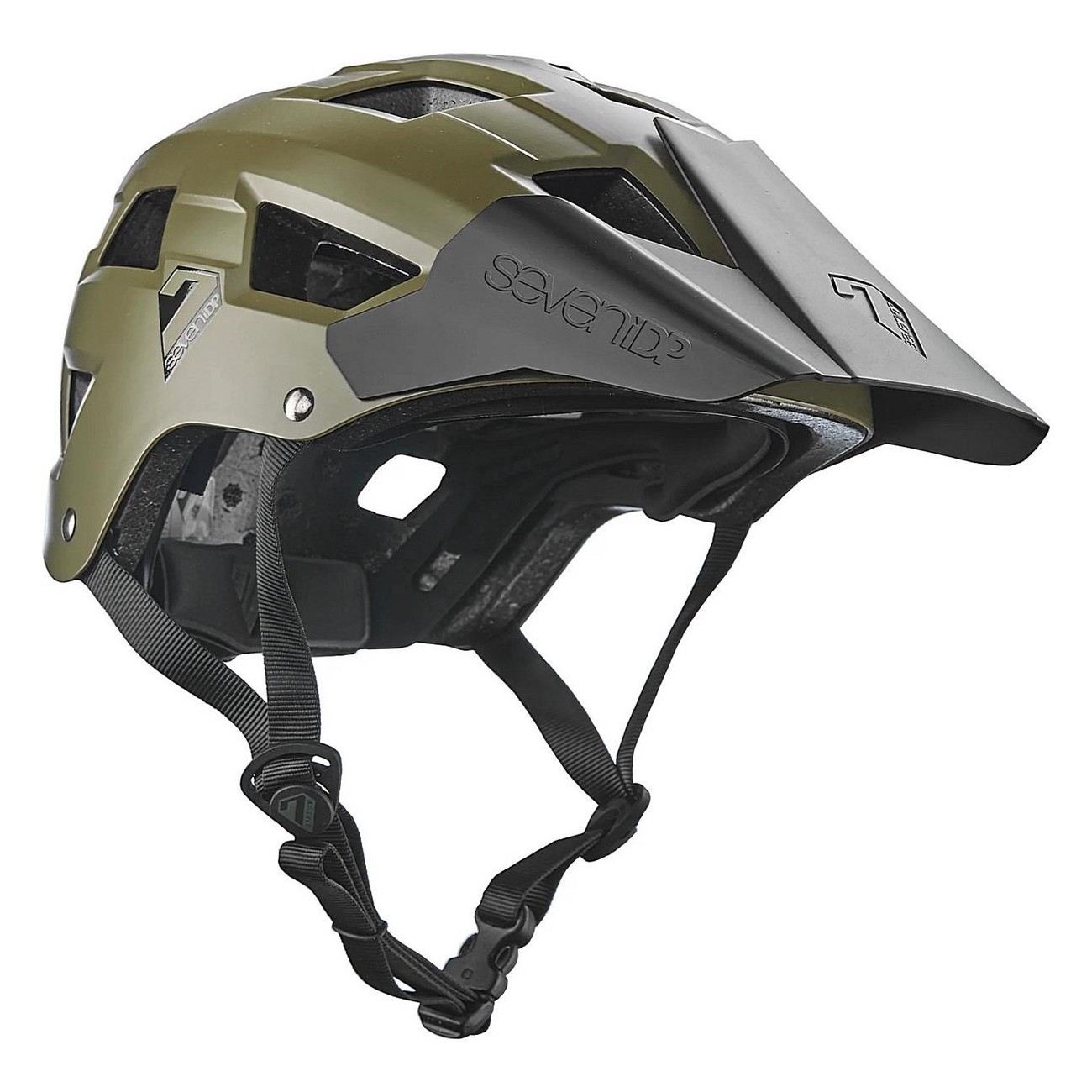 Casco M5 Verde Militar S/M - Protección Completa para Ciclistas - 3