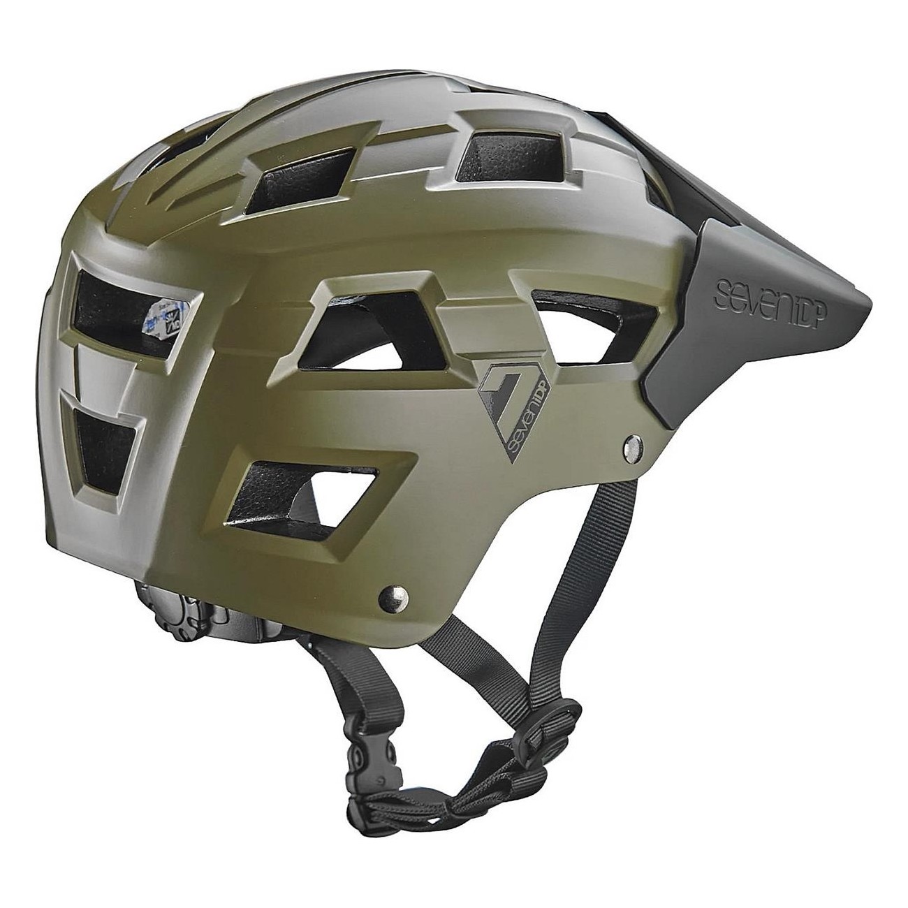 Casco M5 Verde Militar S/M - Protección Completa para Ciclistas - 4