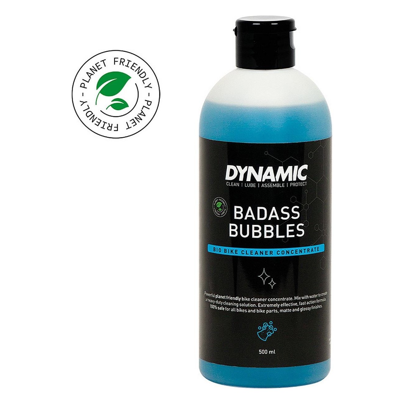 Dynamic Badass Bubbles Concentrated Bike Cleaner - 500ml Bottle - 1