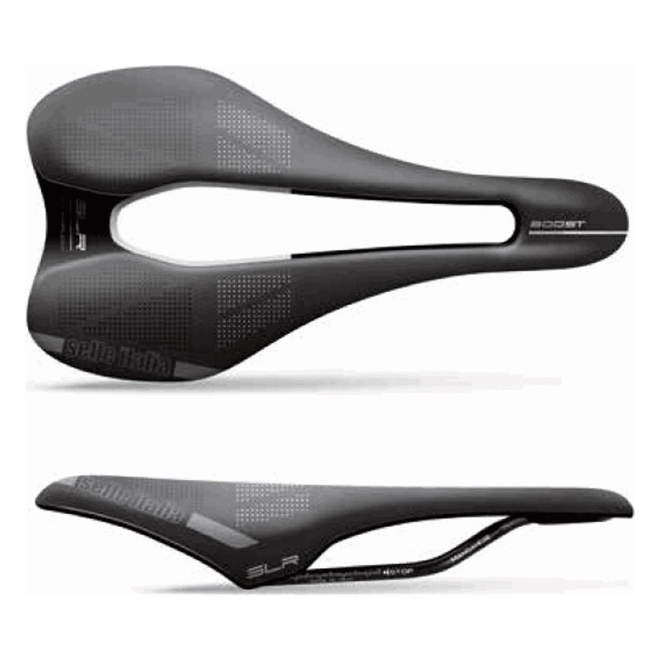 SLR BOOST TM Superflow Saddle Black 145x248mm L3 - High Comfort & Performance, 218g - 1