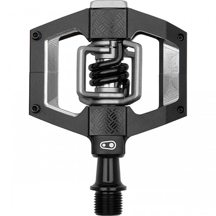 Mallet Trail Black Pedals with Black Spring - Perfect for Trail and Gravel Riding - 1