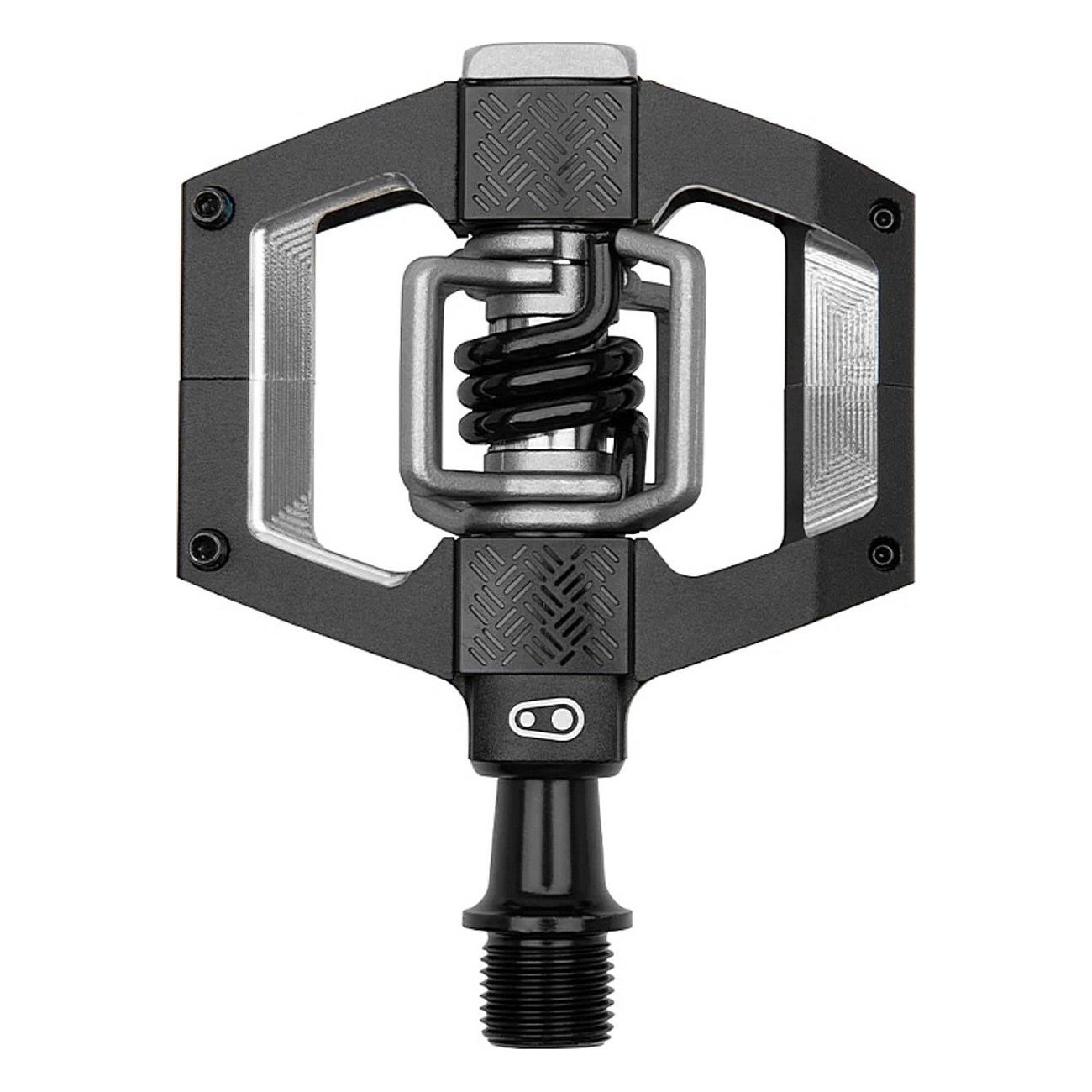 Mallet Trail Black Pedals with Black Spring - Perfect for Trail and Gravel Riding - 1