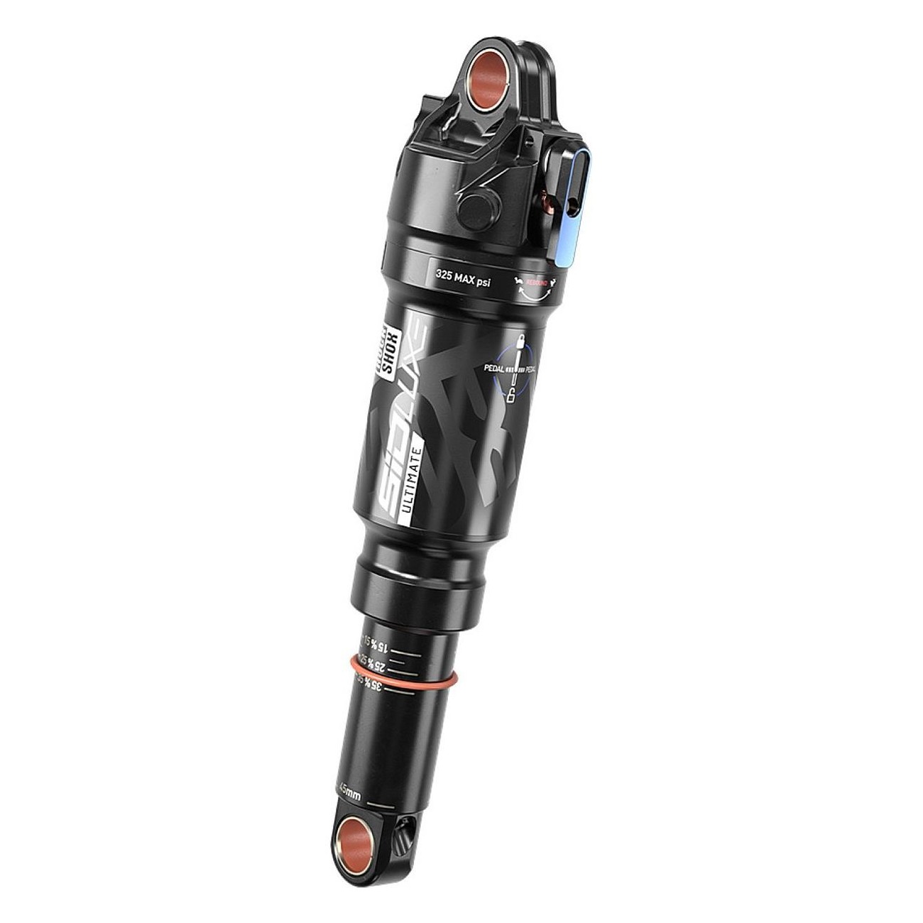 Rockshox SIDLuxe Ultimate 3P 190x45 mm Solo Air - XC Effizienz und Leistung - 1