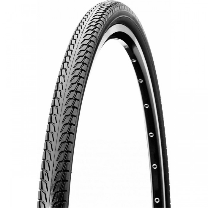 Rigid Tire 700x38 Black for City Trekking - 676g - 1