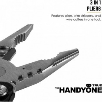 Multioutil Handyone 18-en-1 : Tire-bouchon, Couteau, Pince et Tournevis Phillips - 14